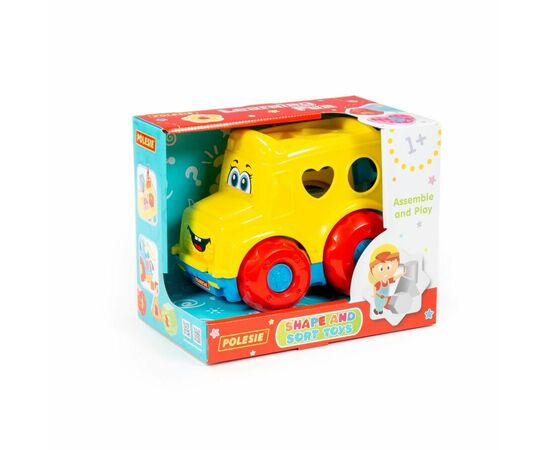 Развивающая игрушка-сортер "Автобус" Развивающая игрушка-сортер "Автобус"