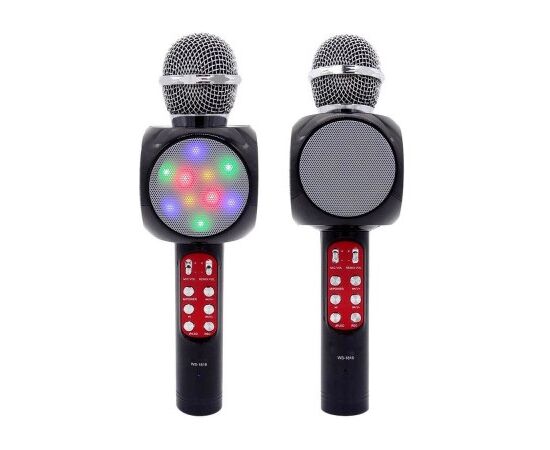 Беспроводной караоке-микрофон WS-1816, черный