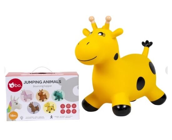 Игрушка-прыгунок "Жирафик"