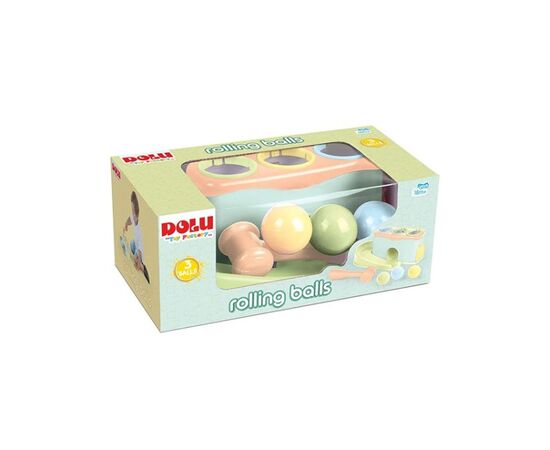 Сортер-горка с мячиками и молоточком от бренда Dolu