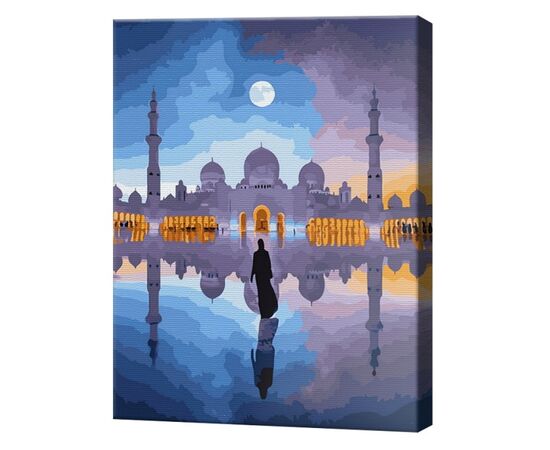 Картина по номерам 40*50 "Тадж-Махал" от бренда Art Gallery, без упаковки