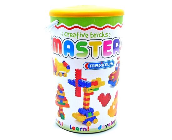 Блочный конструктор  от бренда Maximus, 93 элемента