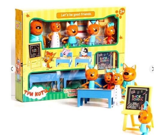 Игровой набор Три кота "Школа"