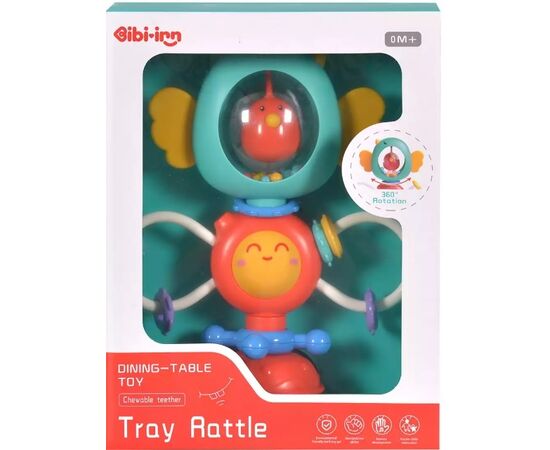 Погремушка на присоске "Птичка"