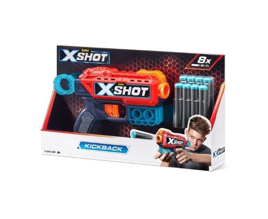 Бластер X-Shot "Kickback", 8 патронов