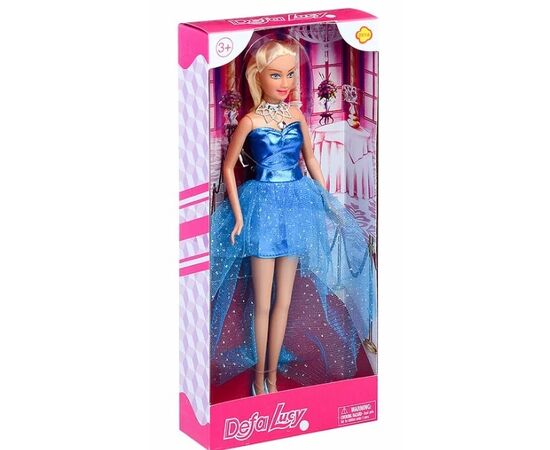 Кукла в голубом платье от бренда Defa Lucy