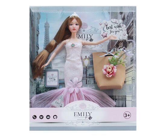Кукла Эмили с цветами и аксессуарами