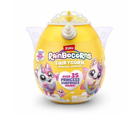 Плюшевая игрушка-сюрприз Rainbocorns Fairycorn Princess от бренда Zuru, 35 сюрпризов