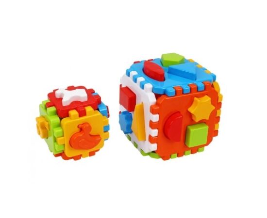 Куб - сортер "Умный малыш 1+1" от бренда ТехноК