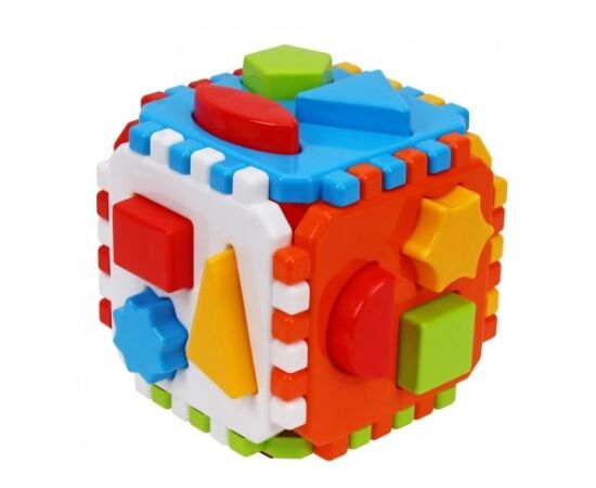 Куб - сортер "Умный малыш 1+1" от бренда ТехноК