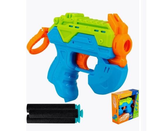 Мини-бластер и 3 мягкие пули от бренда Essa Toys