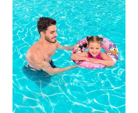 Надувной круг D56см "Minnie Mouse" 3-6 лет, от бренда Bestway