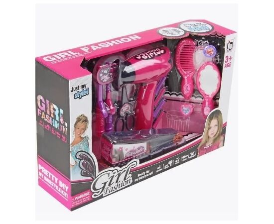 Детский игровой набор парикмахера "Салон красоты", со световыми и звуковыми эффектами