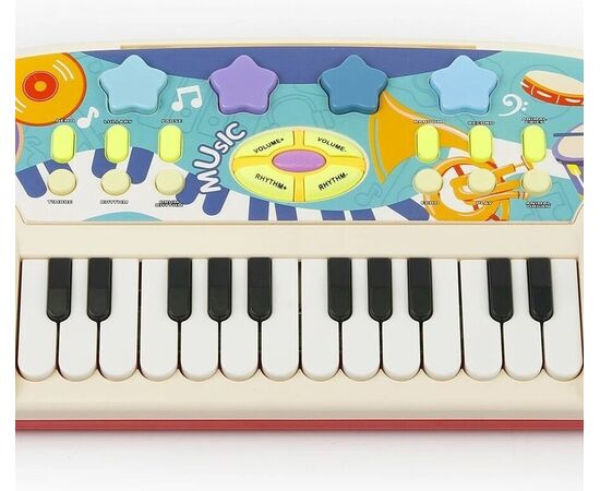 Детский синтезатор с микрофоном