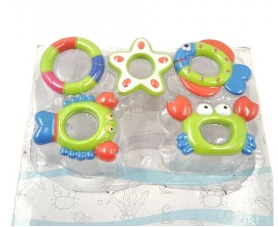 Игра для купания "Осьминог-кольцеброс"