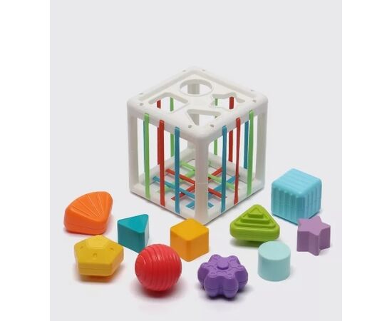 Развивающий сортер с резиночками от бренда Huanger Развивающий сортер с резиночками от бренда Huanger