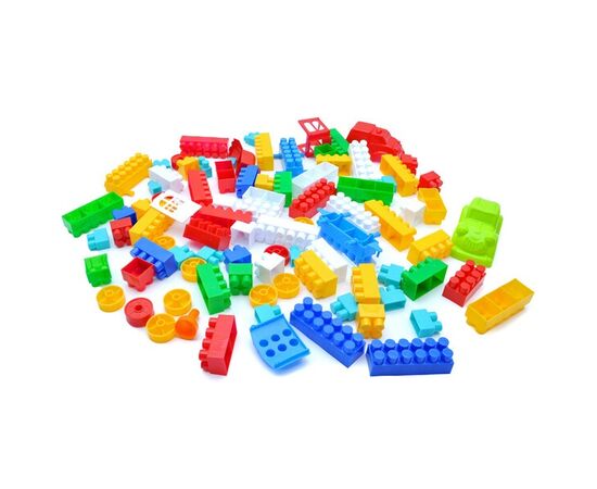 Блочный конструктор  от бренда Maximus, 93 элемента