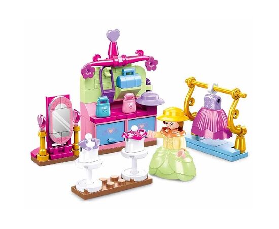 Конструктор от бренда Sluban “Магазин одежды”, 103 элемента