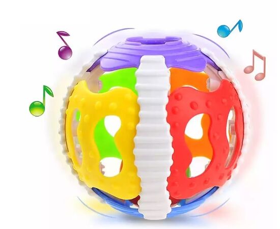 Развивающая игрушка "Музыкальный и тактильный мяч"