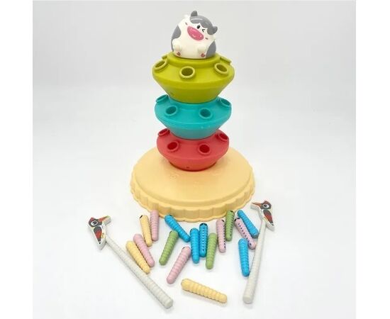 Музыкальная магнитная игра "Поймай червячка"