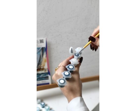 Картина по номерам 30*40 "Итальянская набережная" от бренда Brushme, без упаковки