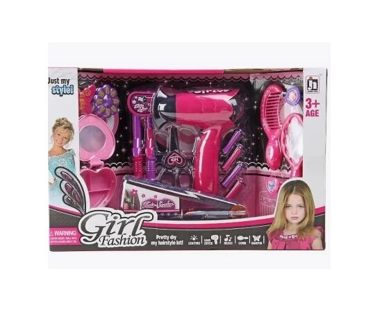 Детский игровой набор парикмахера "Салон красоты", со световыми и звуковыми эффектами