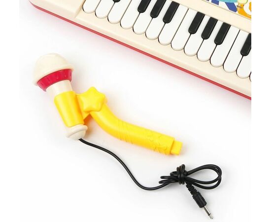 Детский синтезатор с микрофоном