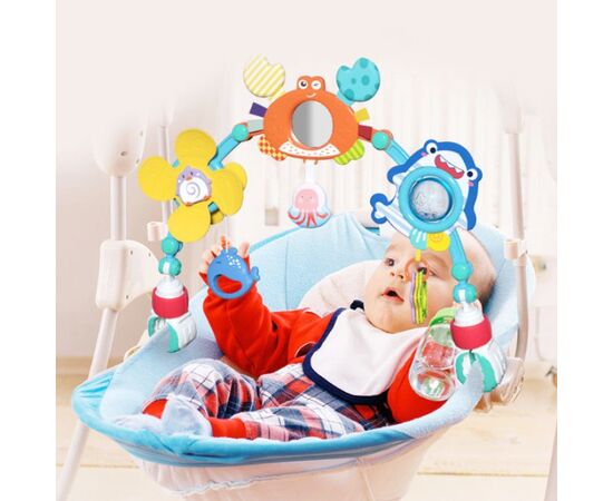 Развивающая дуга для колясок и кроваток "Веселый краб" от бренда Huanger