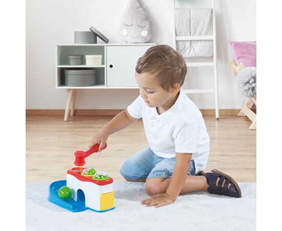 Сортер с мячиками и молоточком от бренда Dolu Сортер с мячиками и молоточком от бренда Dolu