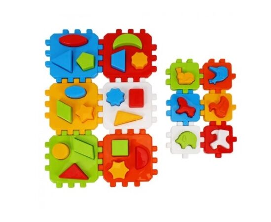 Куб - сортер "Умный малыш 1+1" от бренда ТехноК