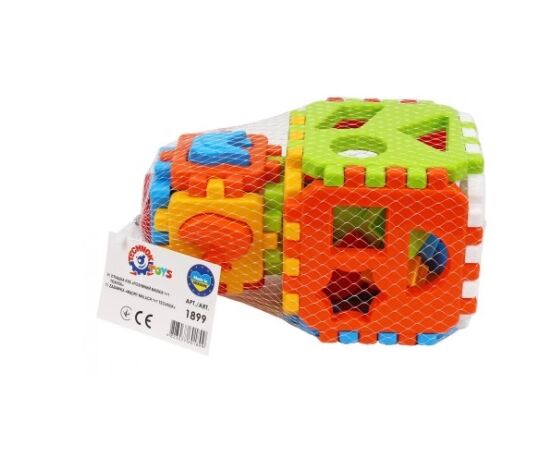 Куб - сортер "Умный малыш 1+1" от бренда ТехноК