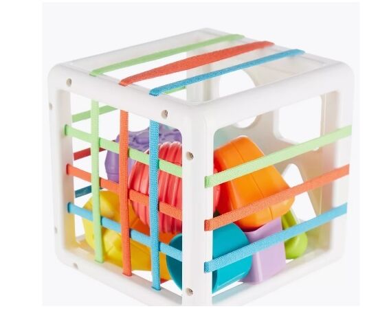 Развивающий сортер с резиночками от бренда Huanger Развивающий сортер с резиночками от бренда Huanger