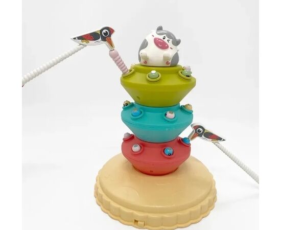 Музыкальная магнитная игра "Поймай червячка"