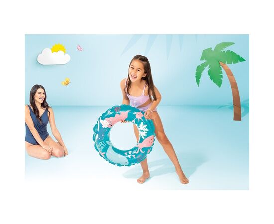 Надувной круг D61см "Рифы океана" 6-10 лет, от бренда Bestway