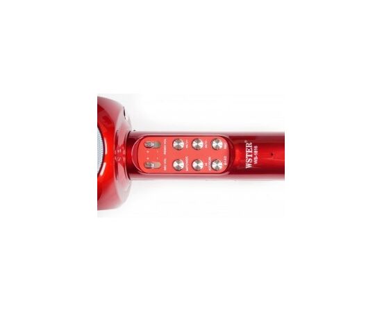 Беспроводной караоке-микрофон WS-1816, красный