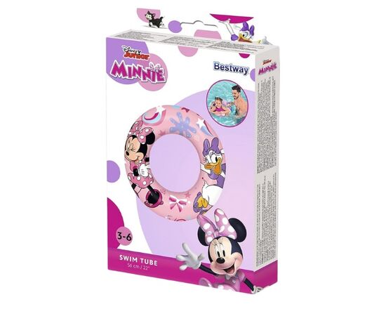 Надувной круг D56см "Minnie Mouse" 3-6 лет, от бренда Bestway