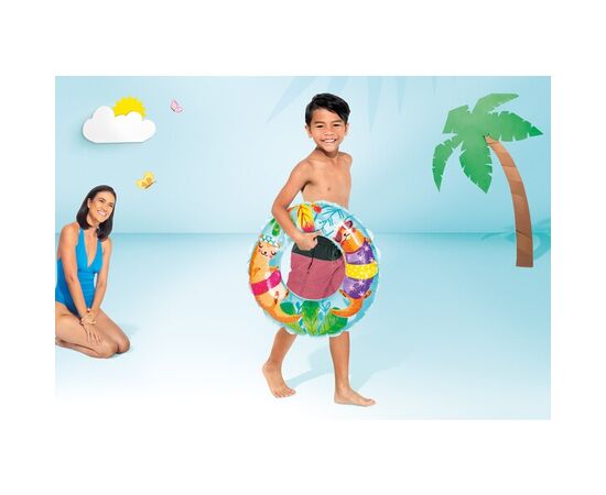 Надувной круг D61см "Рифы океана" 6-10 лет, от бренда Bestway