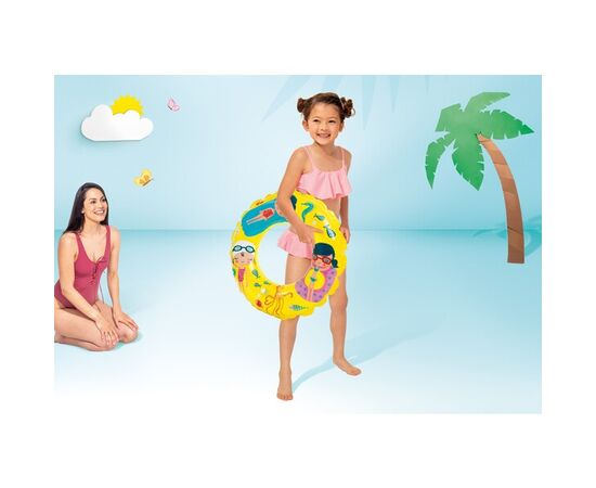 Надувной круг D61см "Рифы океана" 6-10 лет, от бренда Bestway