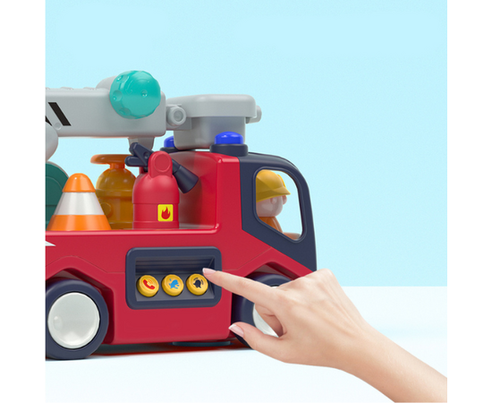 Игрушка «Пожарная машина» с музыкой и светом от бренда Hola Toys
