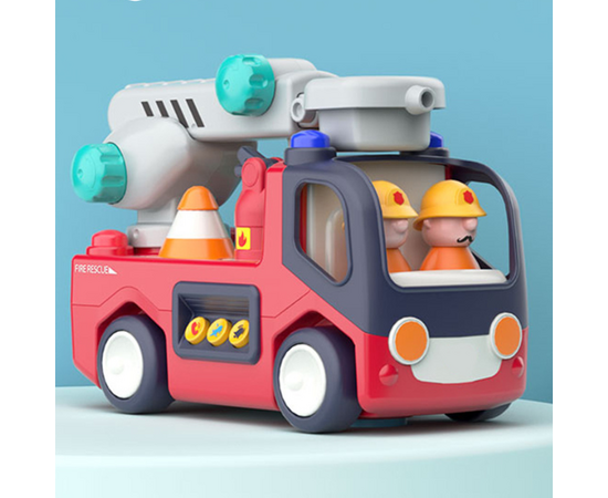 Игрушка «Пожарная машина» с музыкой и светом от бренда Hola Toys