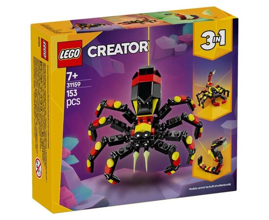 Конструктор Lego Creator 3 в 1 "Удивительный паук"