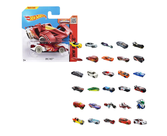 Металлическая машинка от бренда Hot Wheels, на выбор