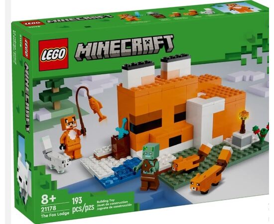 Конструктор Lego Minecraft "Лисья хижина"