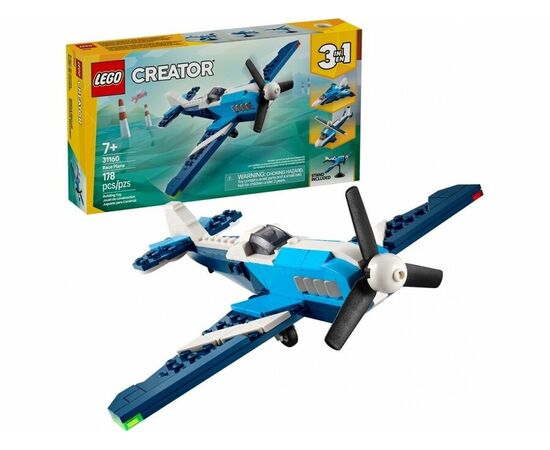 Конструктор Lego Creator 3 в 1 "Авиация гоночный самолет"