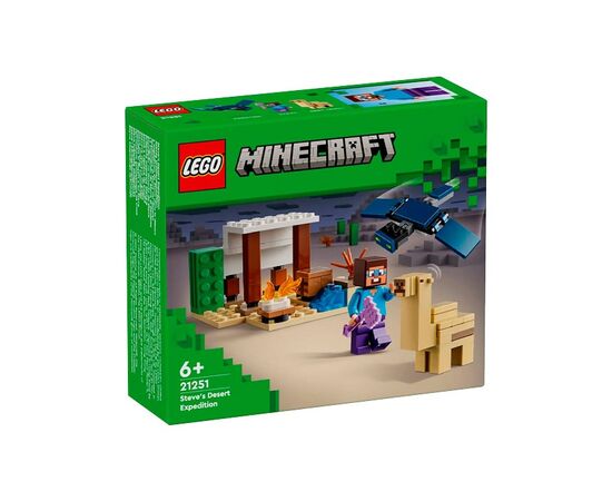 Конструктор Lego Minecraft "Экспедиция Стива в пустыню"
