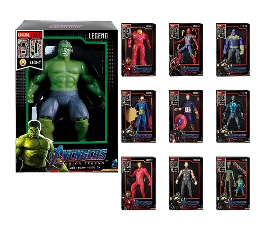 Коллекционная фигурка супергероя Marvel с подсветкой, по выбору