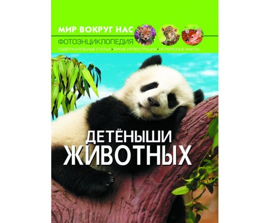 Фотоэнциклопедия "Детеныши животных" из серии Мир вокруг нас