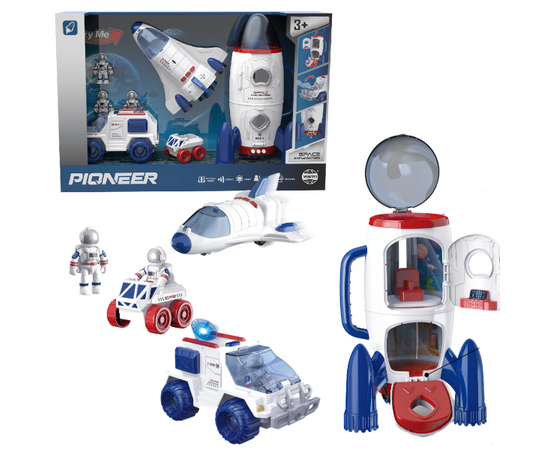 Игровой набор "Исследование космоса"  от бренда Wenyi, со светом и звуком Игровой набор "Исследование космоса"  от бренда Wenyi, со светом и звуком