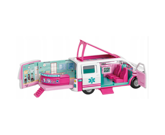 Игровой набор "Мобильная клиника" с куклой и аксессуарами