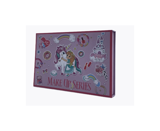Набор детской косметики "Принцесса с единорогом" (косметика + плетение браслетов)